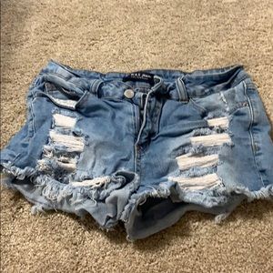 Jean shorts